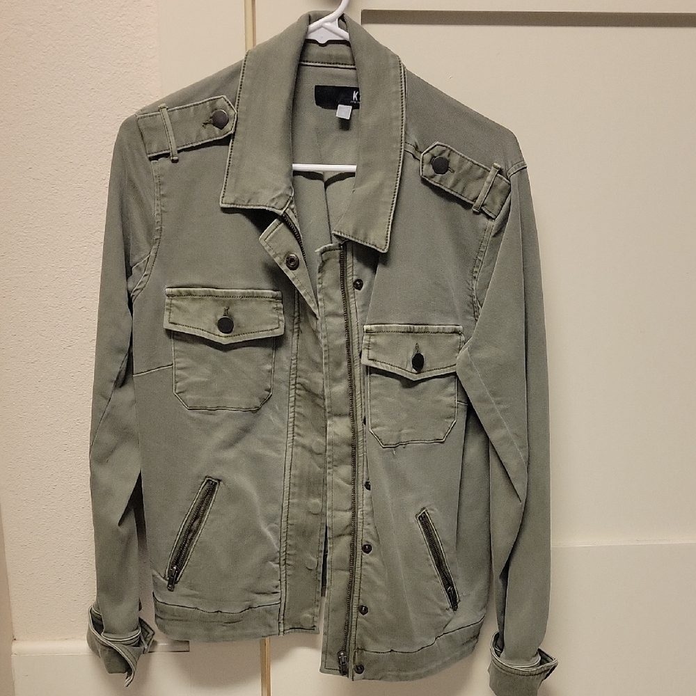 Kut from the Kloth Olive Military Jacket